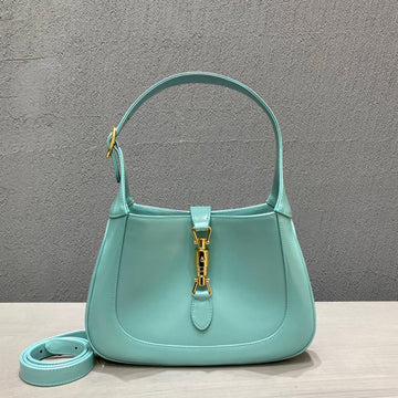 gg Jackie 1961 Small Shoulder Bag Light Blue For Women 10.8in/27cm gg â636709 10O0G 4933