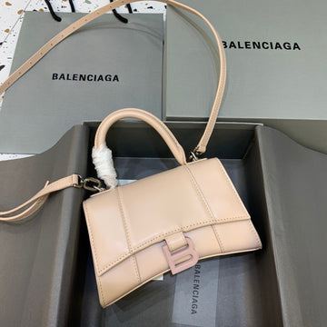 Top Quality Hourglass XS Handbag In Beige, For Women,  Bags 7.4in/19cm