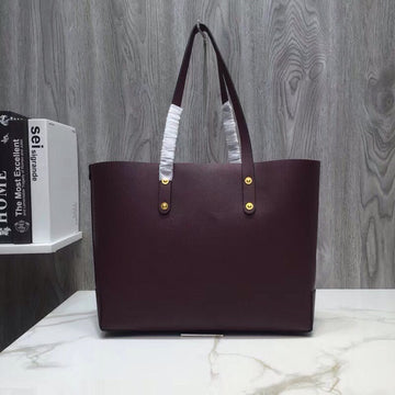 Top Quality Small Embossed Crest Tote Purple For Women, Bags 13.8in/35cm