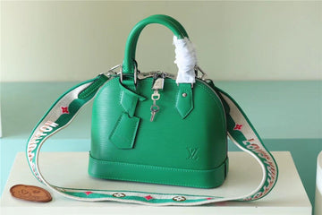 Top Quality Alma BB Epi Green For Women,  Shoulder And Crossbody Bags 23.5cm/9.3in Top Quality