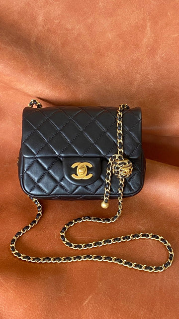 CHL Classic Bag Black For Women Bags 7.1in/18cm