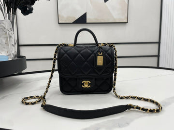 CHL 22K Top Qualityap Bag Black For Women Bags 8.1in/20.5cm