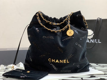 CHL Big CHL 22 Handbag Black For Women Bags 18.9in/48cm