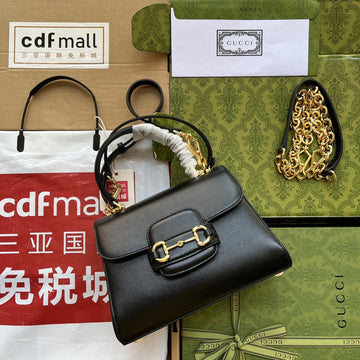 gg Ophidia gg Horsebit 1955 Mini Bag White For Women, Women’s Bags 8in/22cm gg 703848 AAA7G 1000