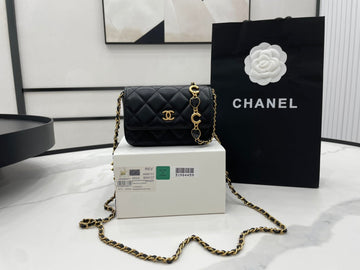 CHL Classic Top Qualitystressed Black For Women Bags 4.7in/12cm