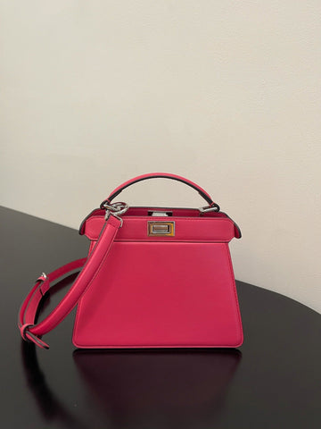 FI Top Quality ISeeU Petite Pink Bag Small For Woman 20cm/8in