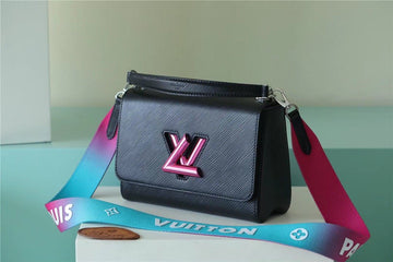 Top Quality Twist MM Bag, Shoulder and Cross Body Bags For Women Black 9.1in/23cm Top Quality M59416