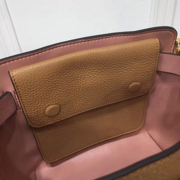 Top Quality The Small Equestrian Knight Top Handle Belt Bag Brown For Women, Bags 14in/36cm