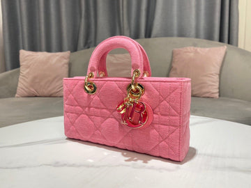 Top Quality Lady D-Joy Bag Pink, For Women WomenÂs Handbags 26cm/10in CD M0540WTJA_M929