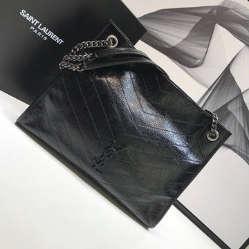 YSSL Niki Medium Shopping Bag Black For Women 12in/32cm YSLÂ 