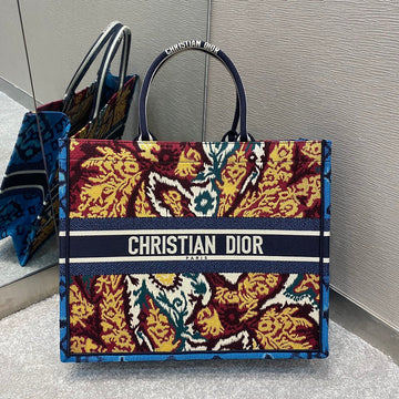 Top Quality Large Book Tote Paisley For Women 16.5in/42cm CD M1286ZRIW