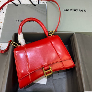 Top Quality Hourglass Small Handbag In Bright Red, For Women,  Bags 9in/23cm 5935461QJ4M6406