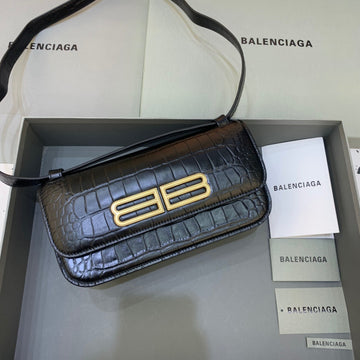 Top Quality Gossip Small Shoulder Bag Black, For Women,  Bags 9.1in/23cm