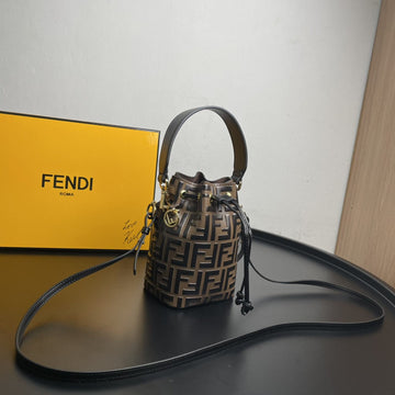 Top QualityTop Quality Mon Tresor Brown Mini Bag For Woman 18cm/7in 8BS010A659F13VK