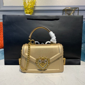 Top Quality Small Devotion Bag In Mordore NappaÃÂ Gold For Women 7.5in/19cm Top Quality Top Quality6711A101687503