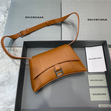 Top Quality Downtown XS Shoulder Bag In Brown, For Women,  Bags 10in/25cm