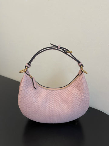 Top QualityTop Quality Top QualityTop Qualitygraphy Pale pink Python Small Bag For Woman 29cm/11in 8BR798AHN2F1HKJ