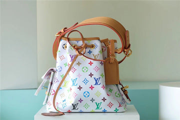 Top Quality Noe BB Monogram Monogram Multicolore White For Women,  Shoulder And Crossbody Bags 13.4in/34cm Top Quality