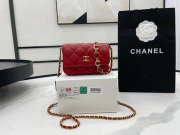 CHL Classic Top Qualitystressed Red For Women Bags 4.7in/12cm