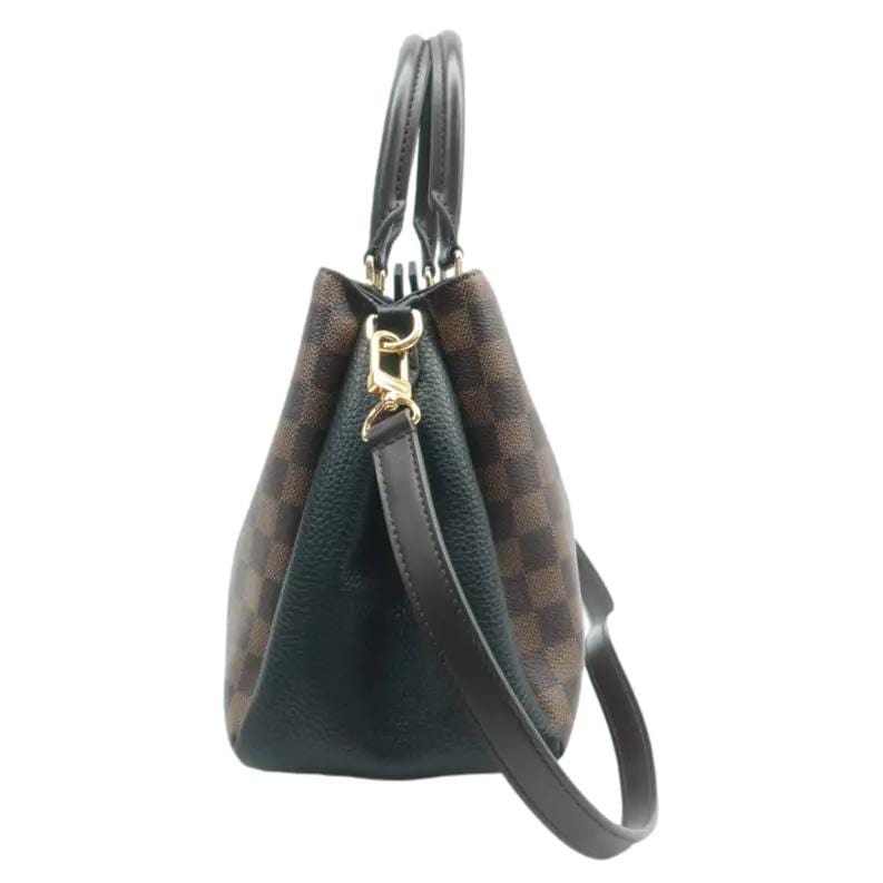 LOUIS VUITTON Brittany Damier Ebene Shoulder Bag Brown