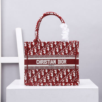 Top Quality Small Book Tote Red, For Women, WomenÂs Handbags 26.5cm/10.5in CD M1265ZRIW_M17E