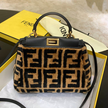 Top QualityTop Quality Handle Bag 27cm Brown