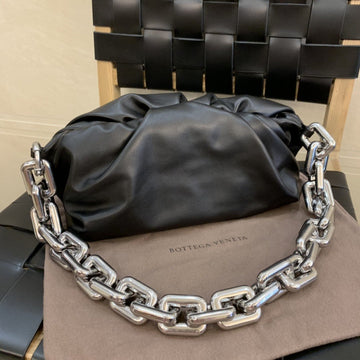 Top Quality Chain Pouch For Women 12.2in/31cm In Black