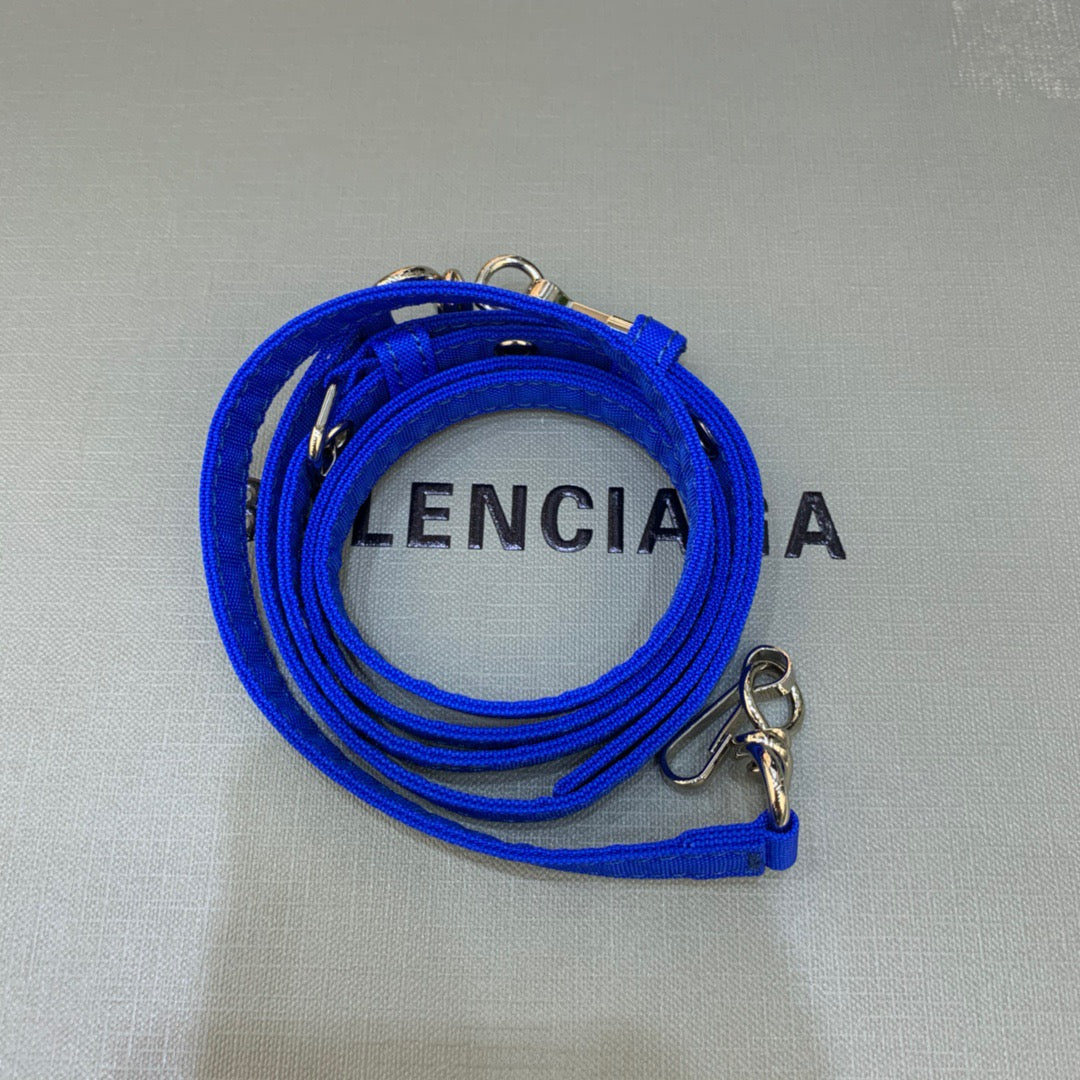 Balen Le Cagole MeTop Qualityum Bucket Bag In Blue, For Women,  Bags 11.8in/30cm