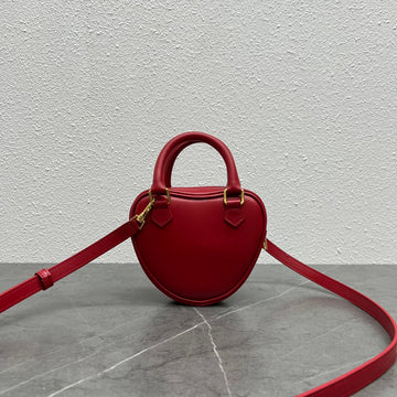 Top Quality MeTop Qualityum Heart Bag Red For Women 6in/14.5cm 198223DUA.27ED