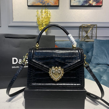 Top Quality MeTop Qualityum Devotion Bag Black For Women 9.5in/24cm