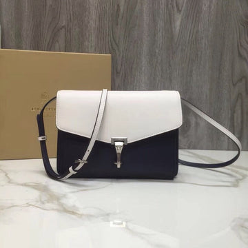 Top Quality Small Macken Colorblock Crossbody Black/White Bag For Women, Bags 9.5in/24cm