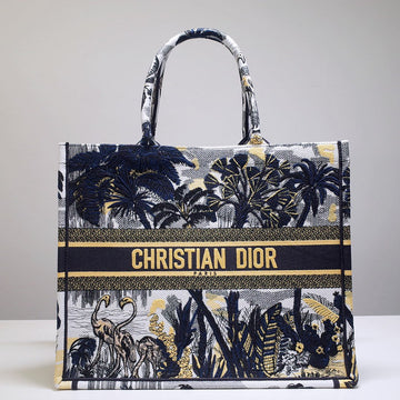 Top Quality Large Book Tote Black Multicolor, For Women, WomenÂs Handbags 16.5in/42cm CD