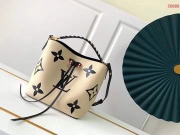 Top Quality Top Quality Crafty Neonoe MM Bucket Bag Creme For Women, WomenÂs Handbags, Shoulder Bags 10.2in/26cm Top Quality M56889