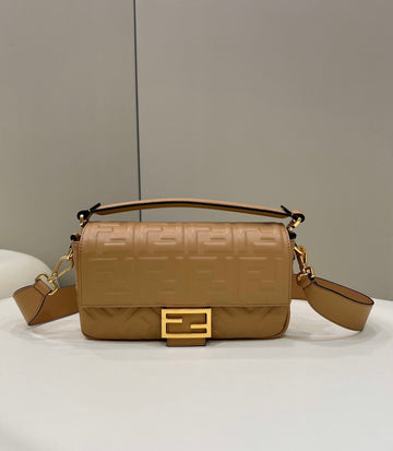 Top QualityTop Quality Baguette Brown For Women, Women’s Handbags, Shoulder And Crossbody Bags 10in/27cm FF 8BR600