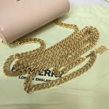 Top Quality Tb Chain Belt Bag Beige For Women, Bags 6.6in/17cm