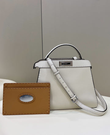 FI Top Quality ISeeU MeTop Qualityum White For Women, Handbags, Shoulder Bags 13.1in/33.5cm FF