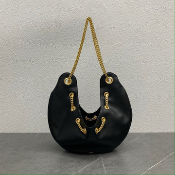 Top Quality Large Ava Chain Black For Women 13in/33cm 