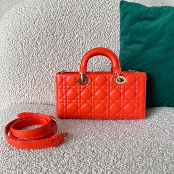Top Quality Lady D-Joy Bag, Orange Handbags, 26cm CD