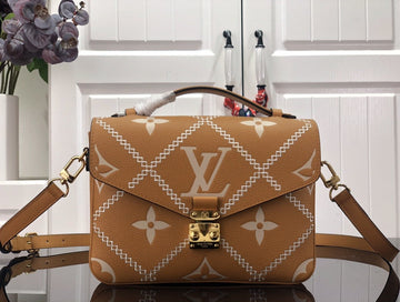 Top Quality Pochette Metis Monogram Empreinte Arizona Brown For Spring,  Shoulder And Crossbody Bags 9.8in/25cm Top Quality M46018
