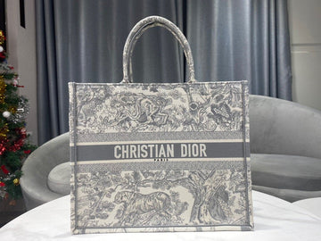 Top Quality Large Book Tote Gray Multicolor, For Women, WomenÂs Handbags 16.5in/42cm CD