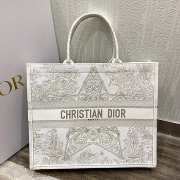Top Quality Large Book Tote Gold-Tone Around The World Stella Embroidery, For Women WomenÂs Handbags, 42cm CD M1286ZTQL_M01E