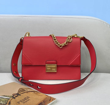 Top QualityTop Quality Kan U Small Red Bag For Woman 25cm/9.5in