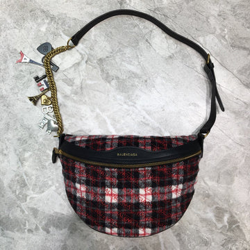 Top Quality Souvenir XXS Belt Bag In Checkered Red, For Women,  Bags 11.8in/30cm