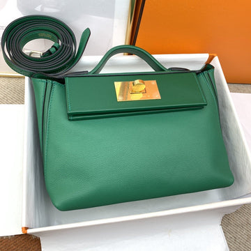 Top Quality 24/24 Mini Evercolor Swift Green For Women, WomenÂs Handbags, Shoulder Bag 8.2in/21cm