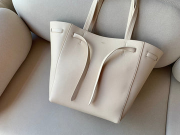 Top Quality Small Cabas Phantom In Soft Grained Beige For Women 12in/31cm 
