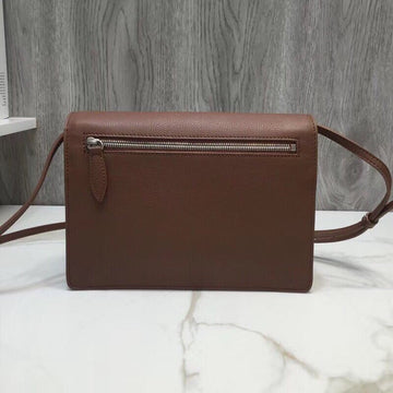 Top Quality Small  Check And Crossbody Bag Brown For Women, WomenÃ¢ÂÂs Bags 9in/24cm