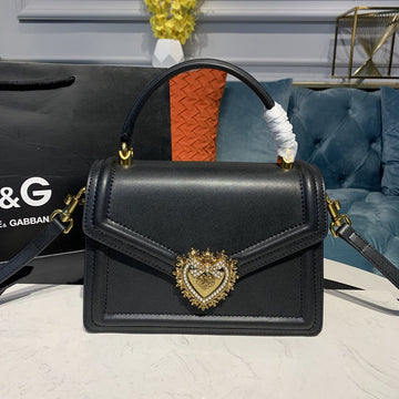 Top Quality MeTop Qualityum Devotion Bag Black For Women 9.5in/24cm