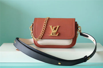 Top Quality Lockme Tender Chataigne Brown For Women,  Shoulder And Crossbody Bags 7.5in/19cm Top QualityÂ 