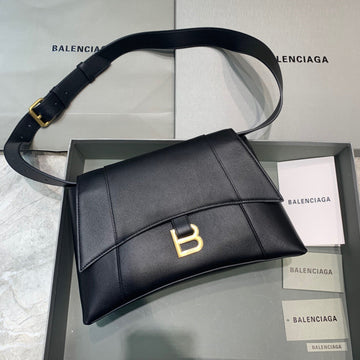 Top Quality Downtown Small Shoulder Bag In Black, For Women,  Bags 11.8in/30cm 67135329S1M1000