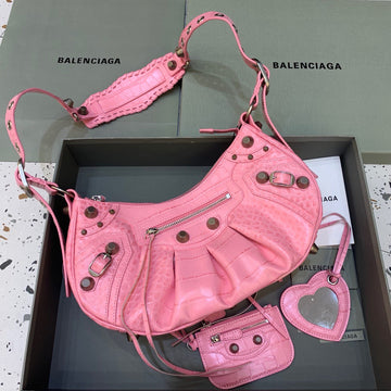 Top Quality Le Cagole XS Shoulder Bag In Pink, For Women,  Bags 13in/33cm 67130723EBY5812